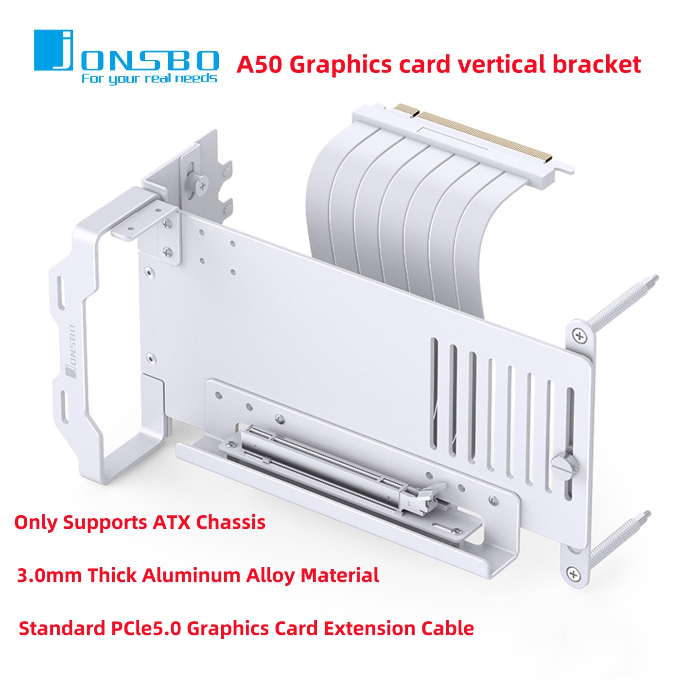 Gpu Vertical Mount - JONSBO A50 Aluminium GPU Vertikale Montagehalterung