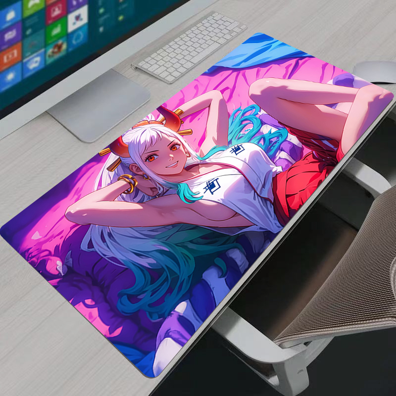 Pc Gaming Anime - One Piece Yamato Mauspad Notebook Xxl