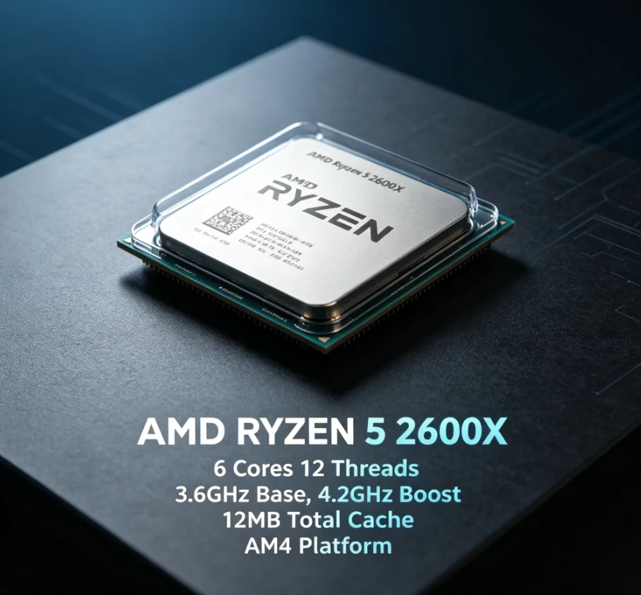 Pc Gaming Amd Ryzen 5 - AMD R5 2600X 12nm Unboxed-Prozessor 6C12T