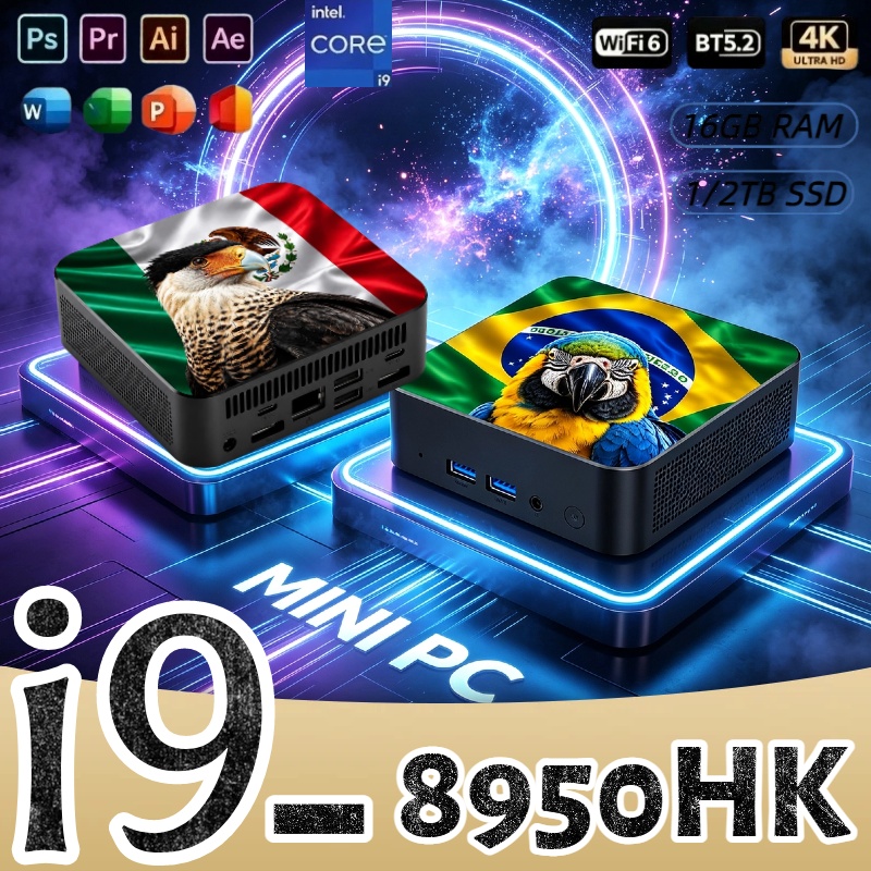 Pc Gaming Gaming - Mini-PC Core i9-8950HK 16GB RAM 2TB