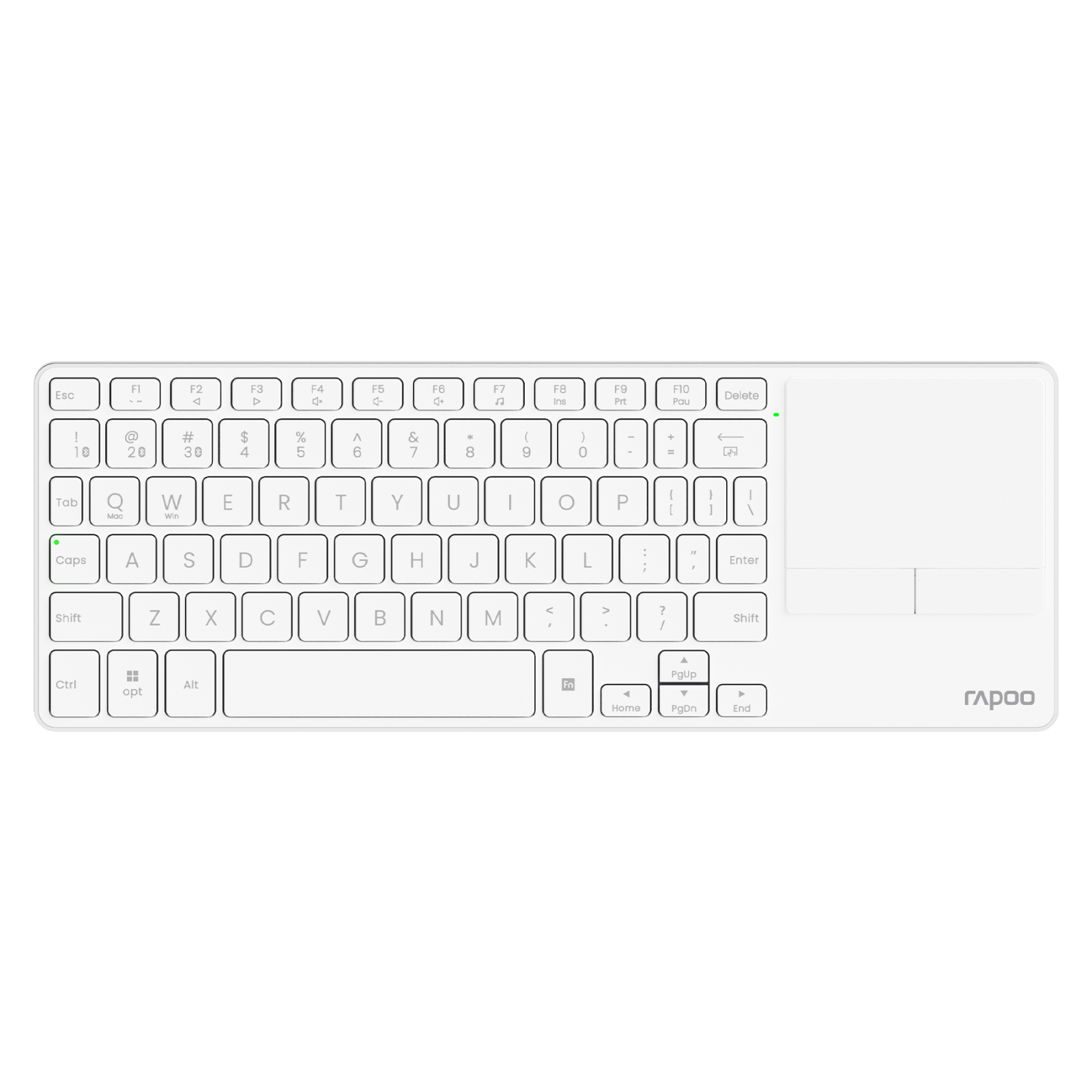 Pc Gaming Aaa - Rapoo Tragbare Drahtlose Tastatur mit Touchpad,