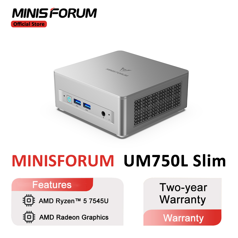 Pc Gaming Amd Ryzen 5 - MINISFORUM Mini-PC UM750L Slim AMD Ryzen