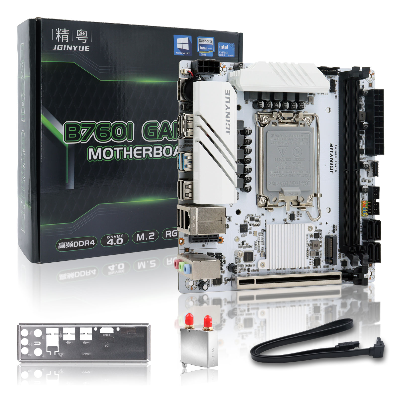 Pc Gaming News - JGINYUE B760 Motherboard LGA 1700 Unterstützt