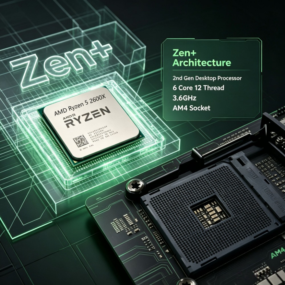 Pc Gaming Amd Ryzen 5 - AM4 Plattform Upgrade CPU AMD Ryzen