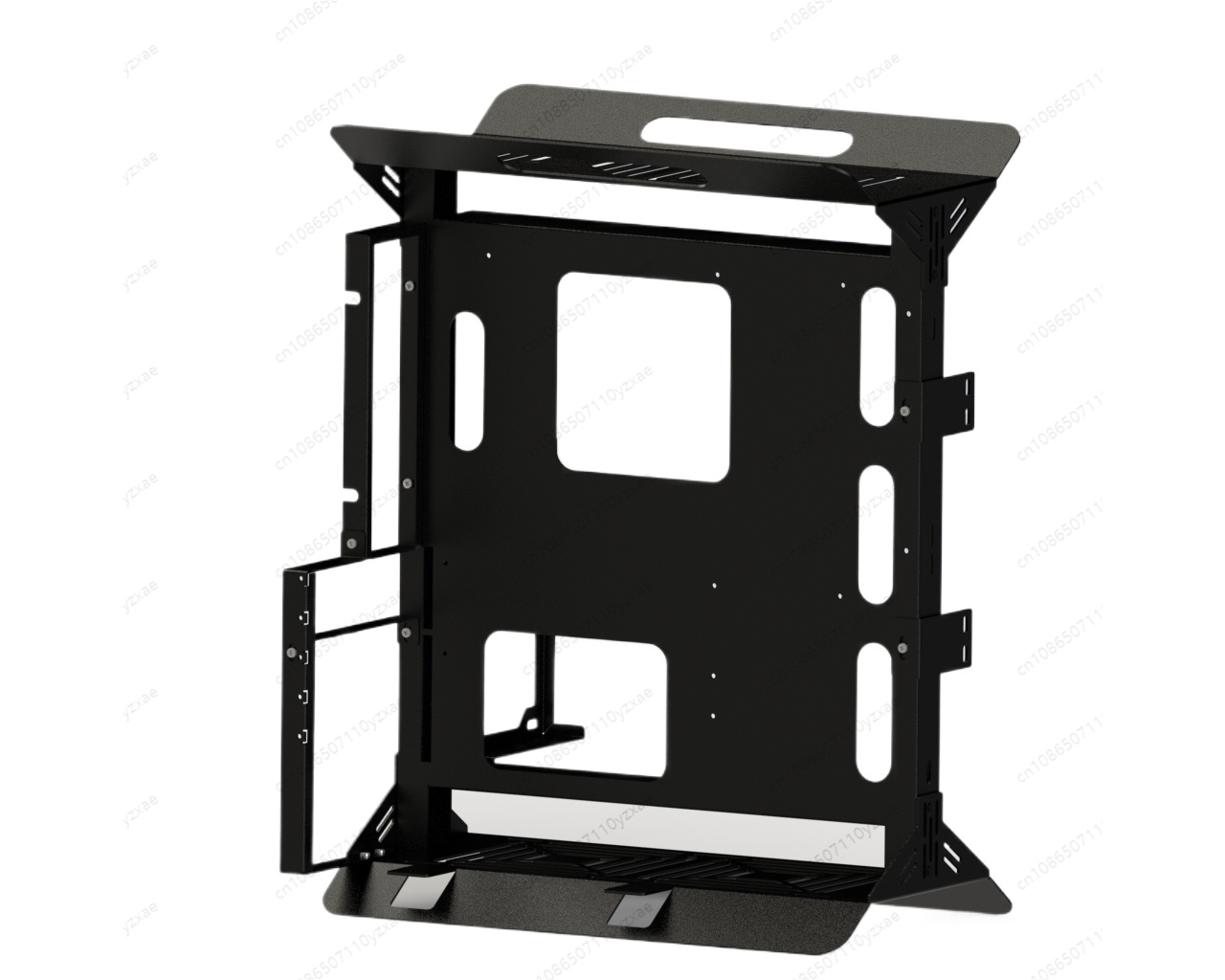 Gpu Vertical Mount - Computergehäuse mit offenem Rahmen, unterstützt ATX/MATX/ITX-Motherboard