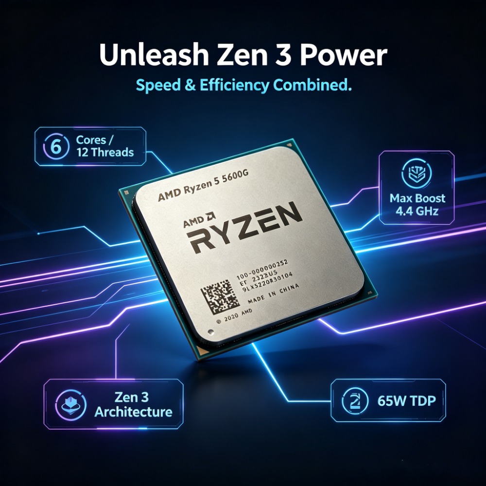 Entsperrter AM4 APU mit Vega 7 – Pc Gaming Amd Ryzen 5 Bewertung und Preis
