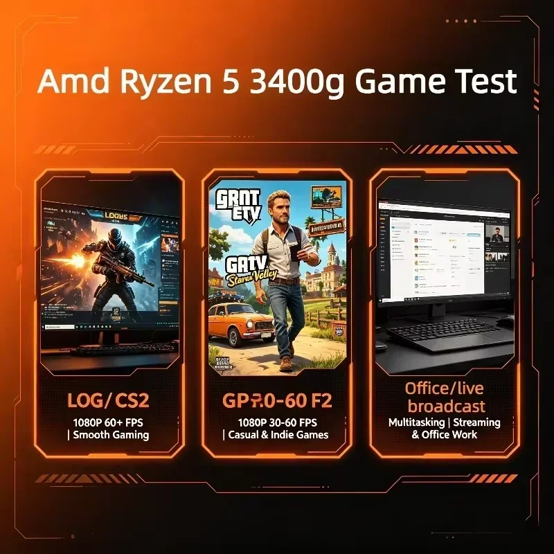 AMD Ryzen 5 3400G R5 3400G CPU – Pc Gaming Amd Ryzen 5 Bewertung und Preis