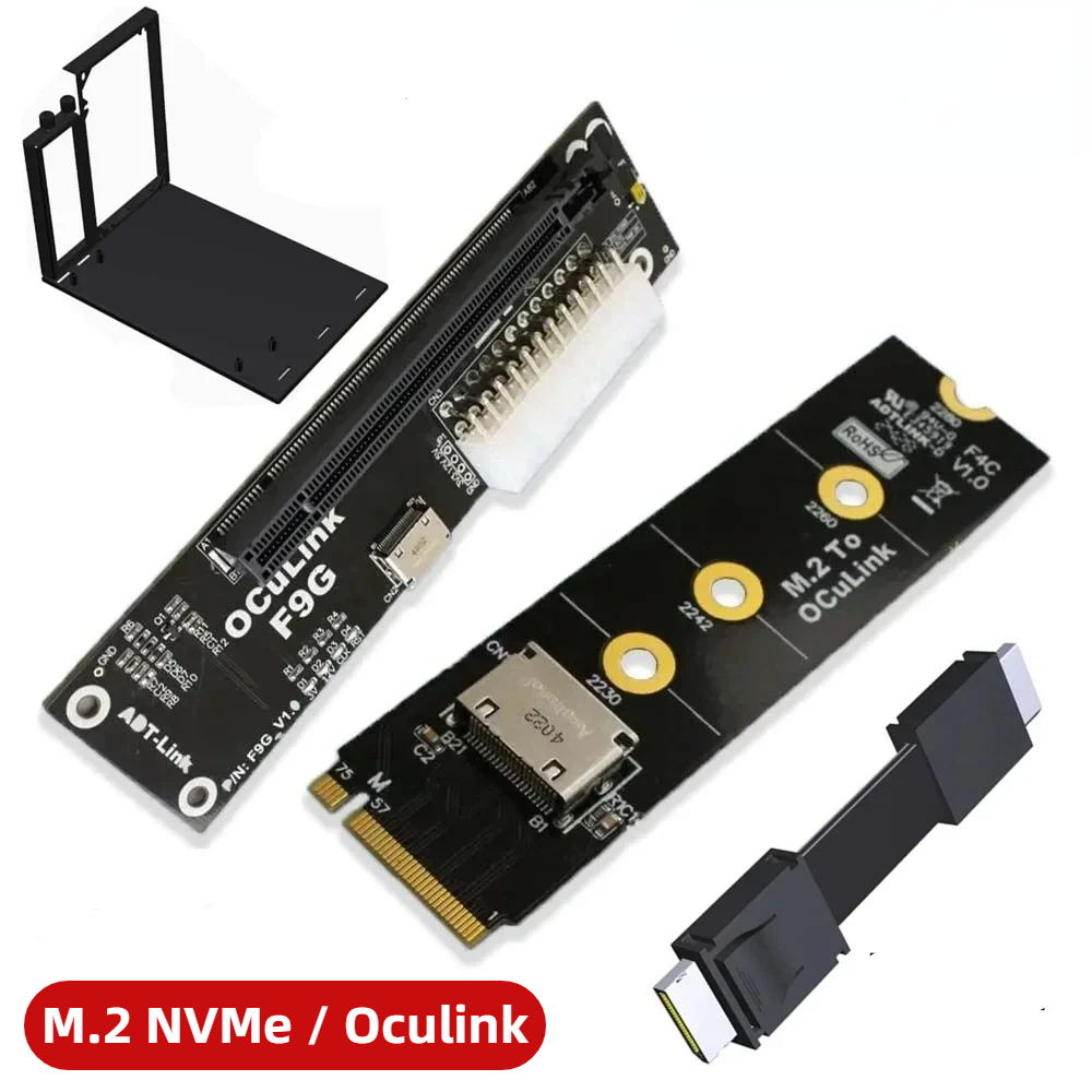 ADT-Link F9G M.2 NVMe OcuLink  – Gpu Vertical Mount Bewertung und Preis