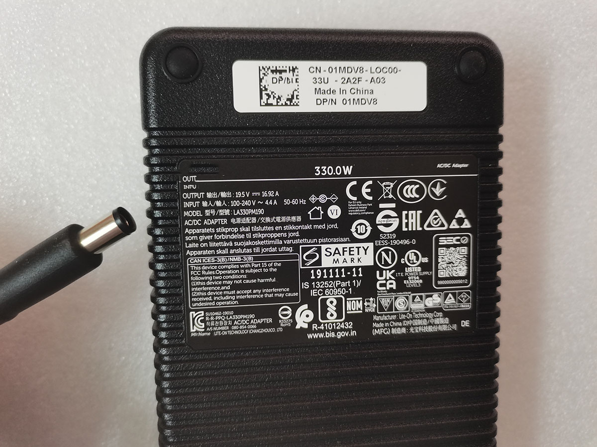 NEU Original 330W 19,5V 16,92A – Pc Gaming Dell Bewertung und Preis