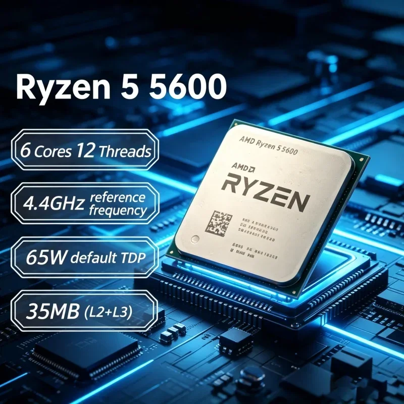 AMD Ryzen 5 5600 R5 5600 für P – Pc Gaming Amd Ryzen 5 Bewertung und Preis