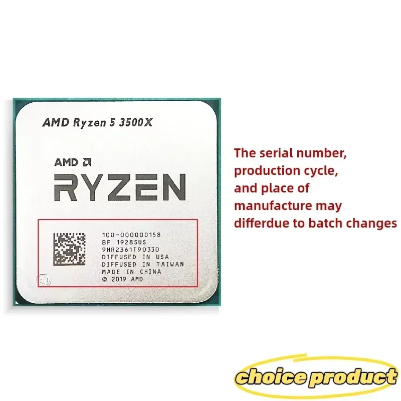 AMD Ryzen 5 3500X R5 3500X CPU – Pc Gaming Amd Ryzen 5 Bewertung und Preis