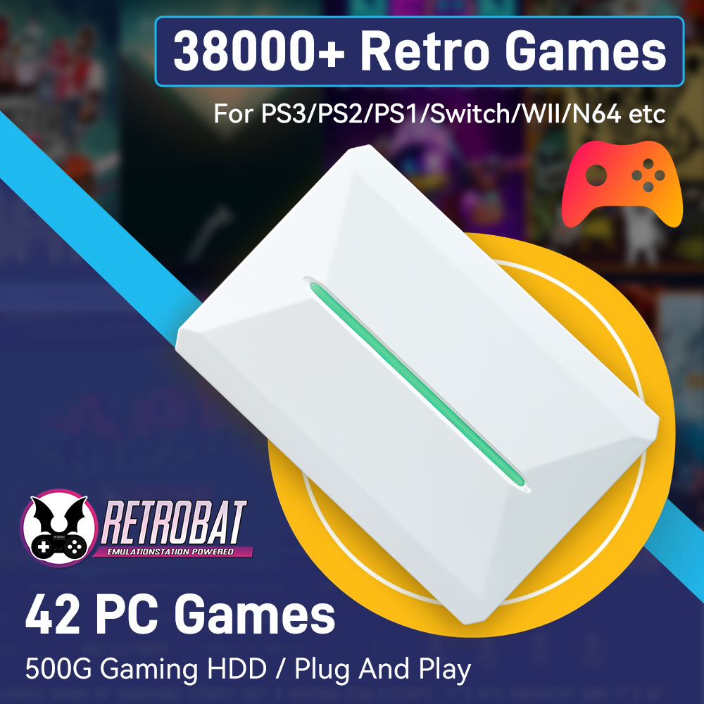 Retro-Gaming-Festplatte für Wi – Pc Gaming Aaa Bewertung und Preis