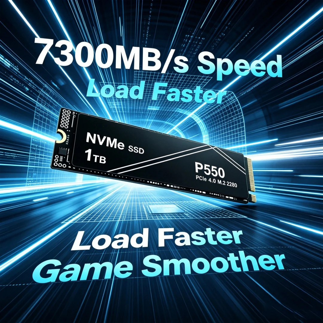 Neue P550 M.2 2280 PCIe4 NVMe  – Pc Gaming News Bewertung und Preis