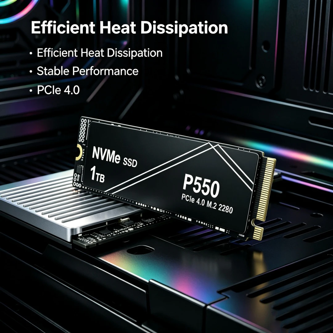 Neue P550 M.2 2280 PCIe4 NVMe  – Pc Gaming News Bewertung und Preis