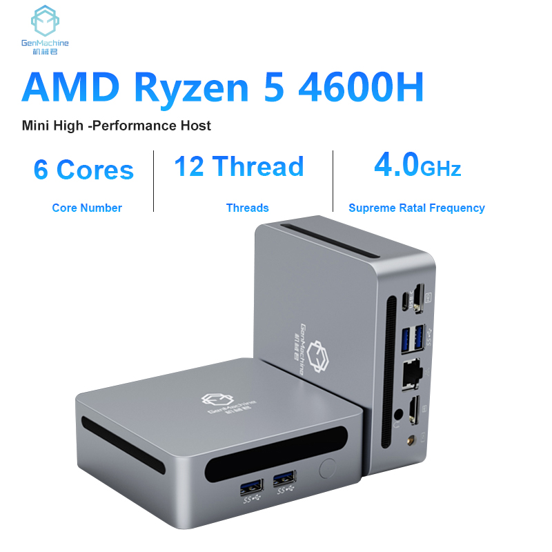 GenMachine AMD Ryzen 5 4600H 1 – Pc Gaming Amd Ryzen 5 Bewertung und Preis