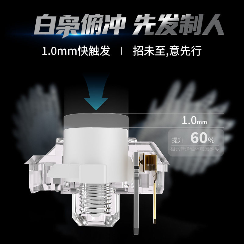Kailh Choc White Owl Switch Mi – Pc Gaming White Bewertung und Preis