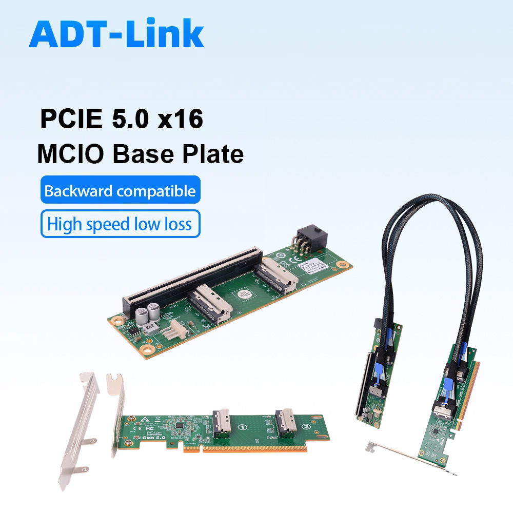 ADT-Link PCIe 5.0 X16 zu MCIO  – Gpu Vertical Mount Bewertung und Preis