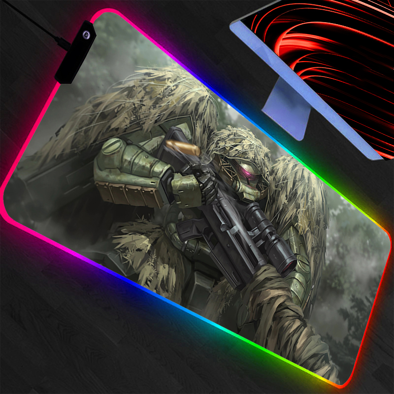 Große Mausmatte Mobile Suit Gu – Pc Gaming White Bewertung und Preis