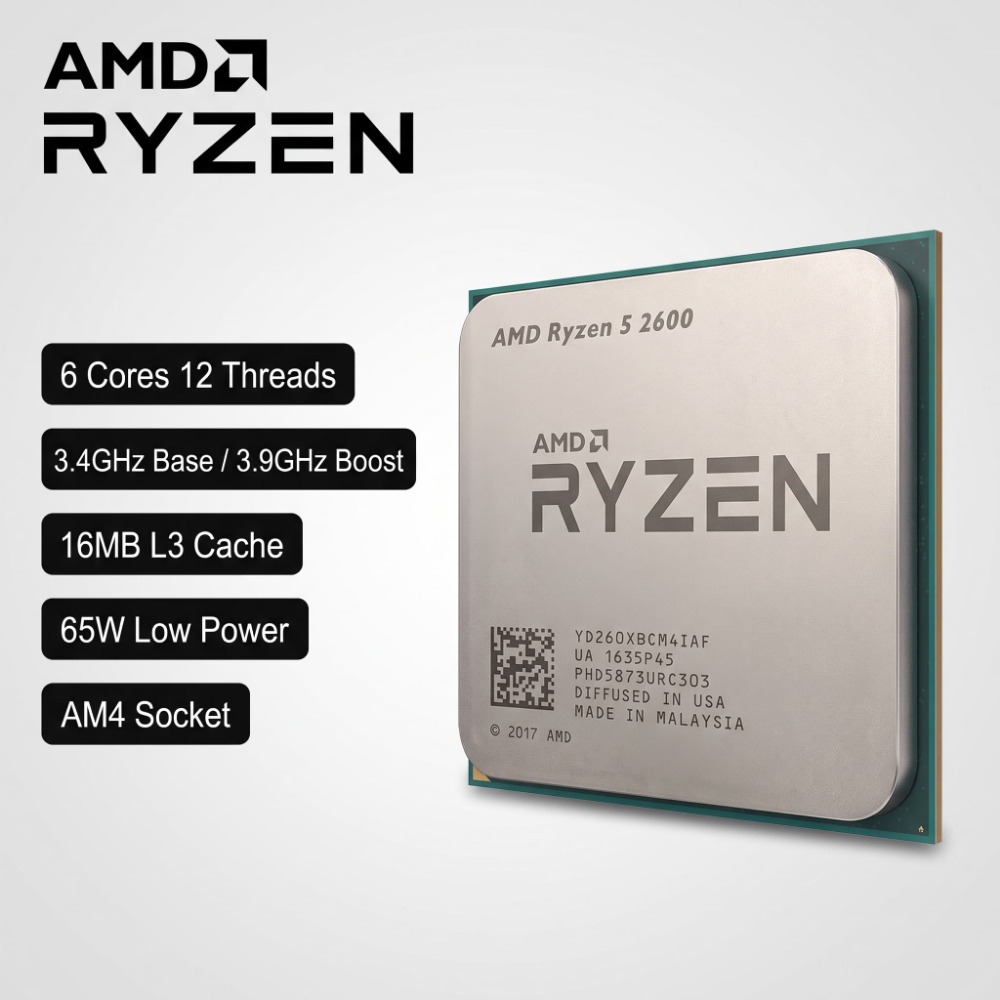 AMD Ryzen 5 2600 Prozessor 3,4 – Pc Gaming Amd Ryzen 5 Bewertung und Preis