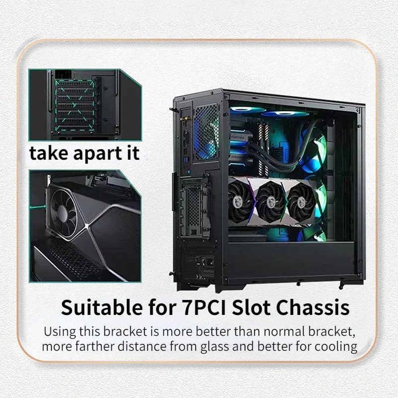 Vertikale GPU-Montagehalterung – Gpu Vertical Mount Bewertung und Preis