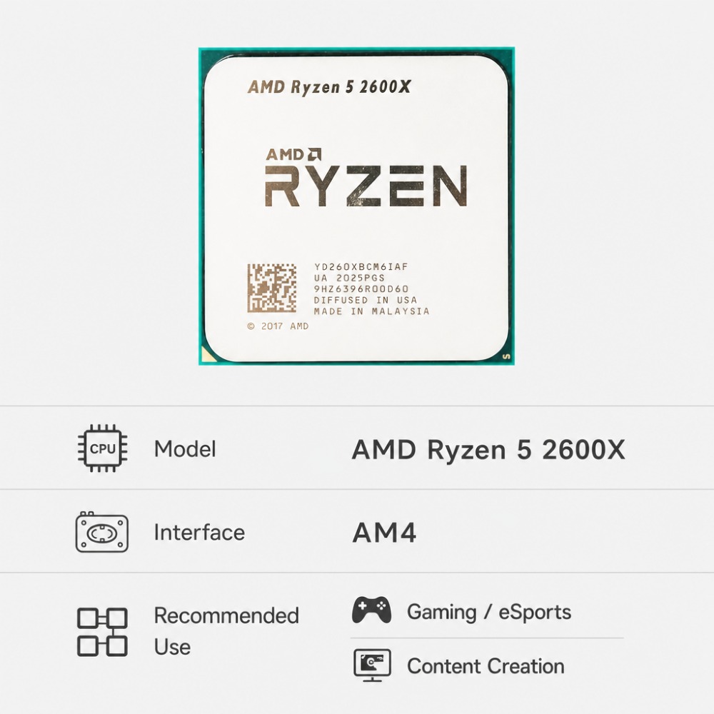 AM4 Plattform Upgrade CPU AMD  – Pc Gaming Amd Ryzen 5 Bewertung und Preis