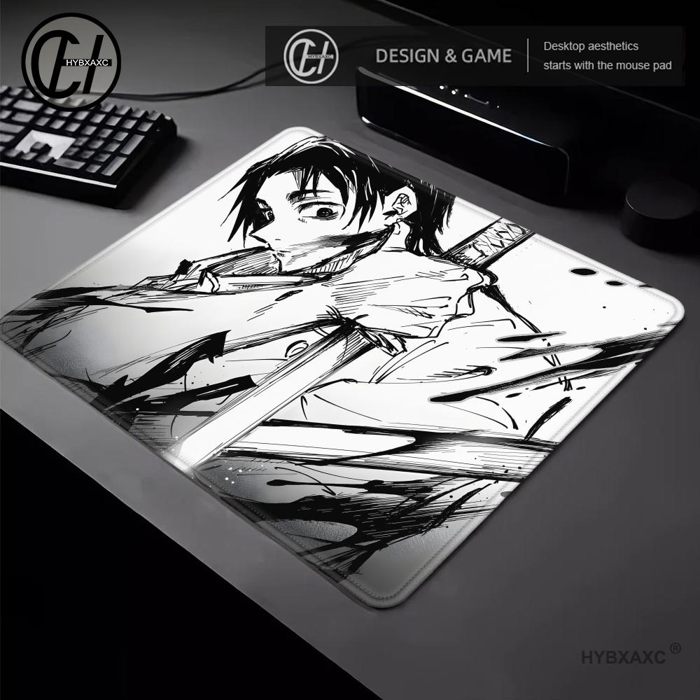 Schwarz-weißes Anime-Mauspad,  – Pc Gaming White Bewertung und Preis